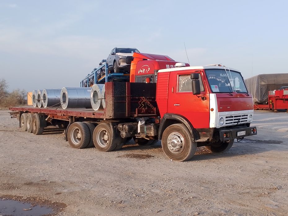 Камаз шаланда плащатка