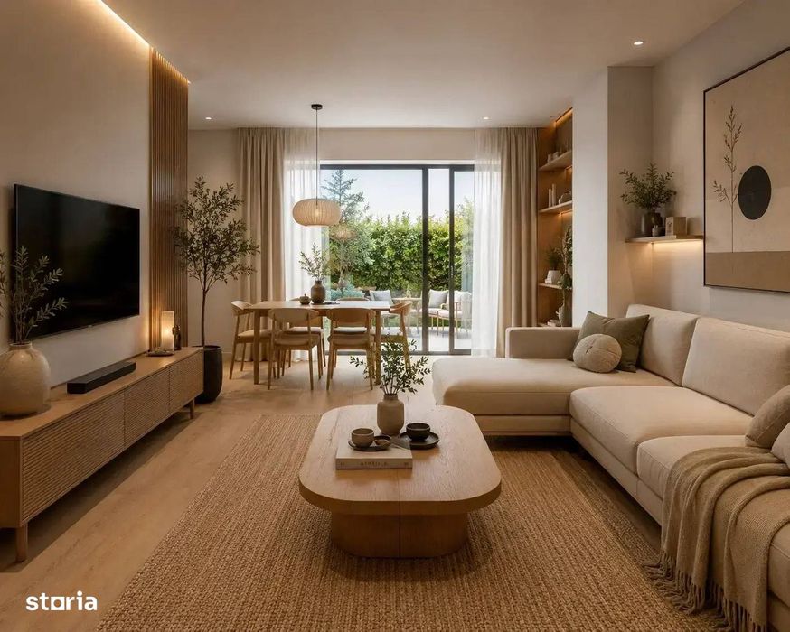 Apartament 2 camere decomandat cu grădina –metrou Nicolae Teclu