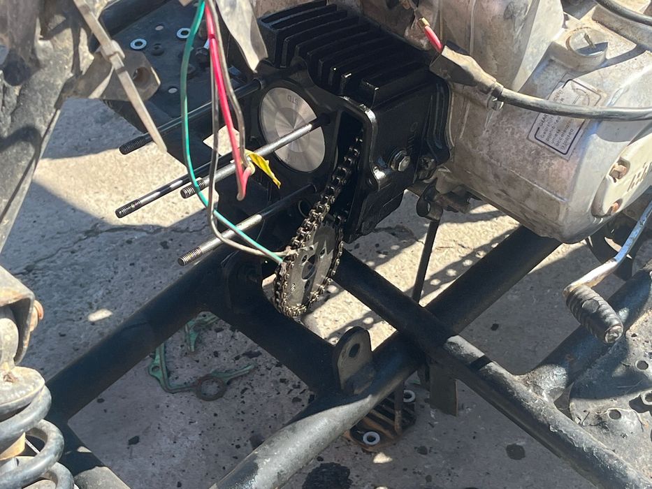 Atv 125cc recondiționat sau schimb vu kukirin