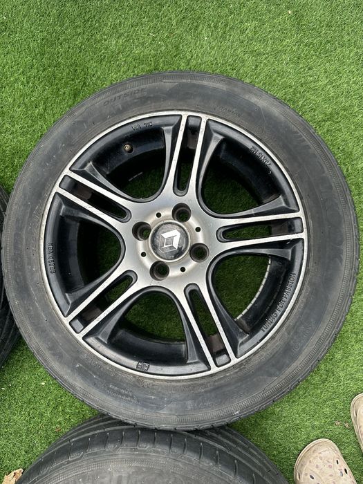 Set Jante MSW 11 15" 4x100 cu Anvelope Vară Hankook 185/60 R15