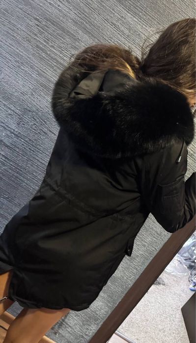 Яке с естествен косъм