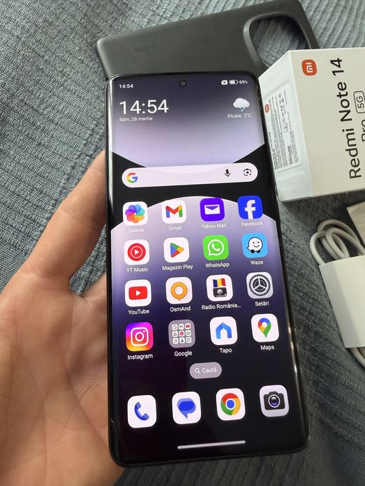Redmi Note 14 pro 5g 256gb 3 cicluri