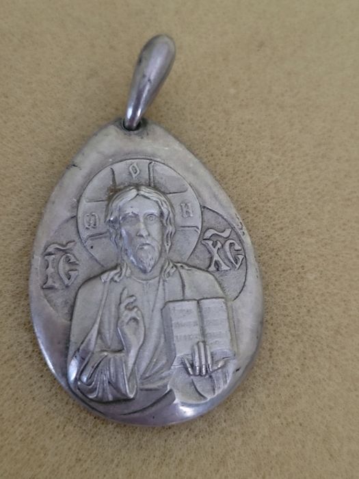 Кулон серебро иконка