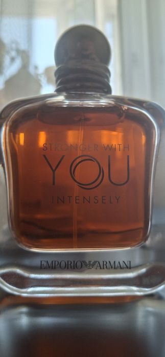Armani stronger with you intensely