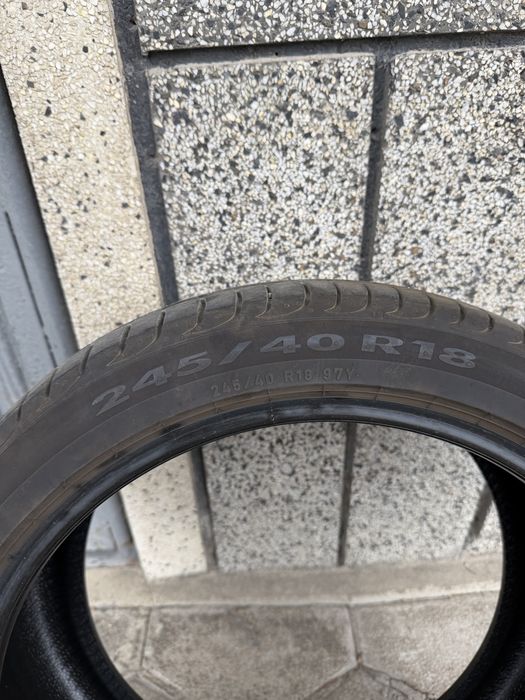 Лятна гума Pirelli Powergy 245/40R18 / Пирели  245 40 18 DOT 23 / 1 бр