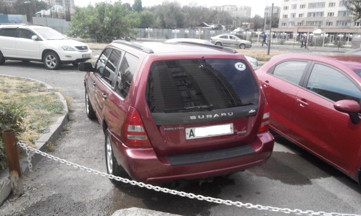 Subaru Forester 2003, 2.5 XS, механика
