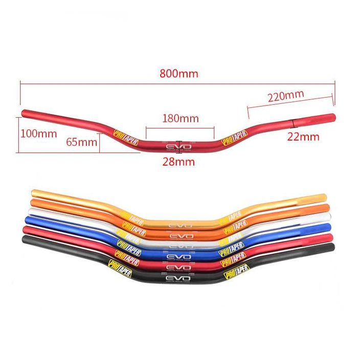 Комплект кормило Pro Taper комплект 22 - 28мм универсални ендуро крос