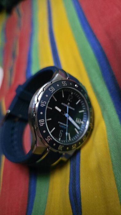 Vand ceas Jaques Lemans, purtat ocazional. Starea lui se observa in po