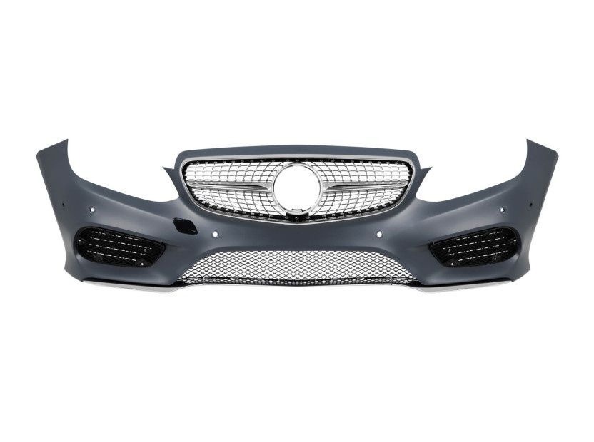 W212 предна броня AMG Line diamond решетка AMG
