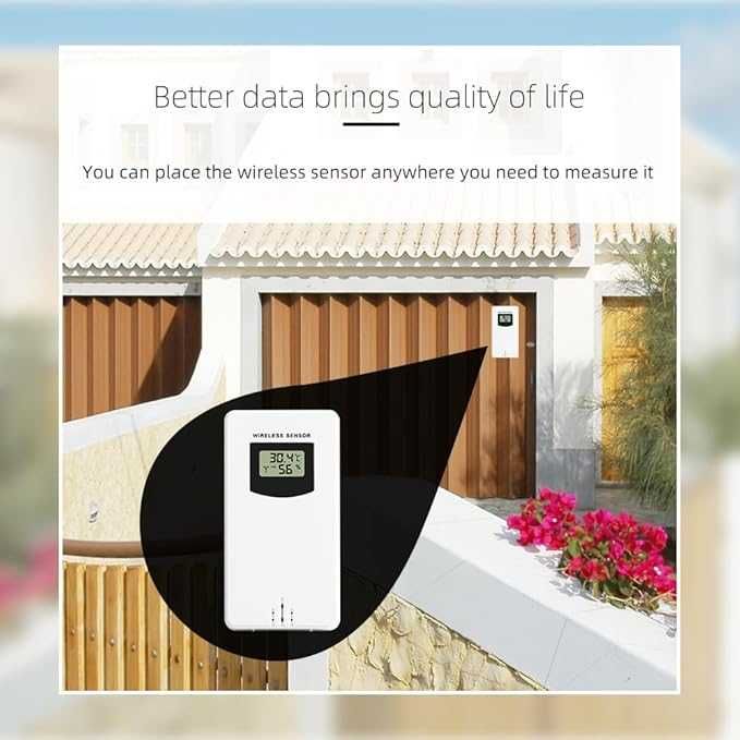 FJ3399C Интелигентна метеорологична станция с часовник 	Irfora