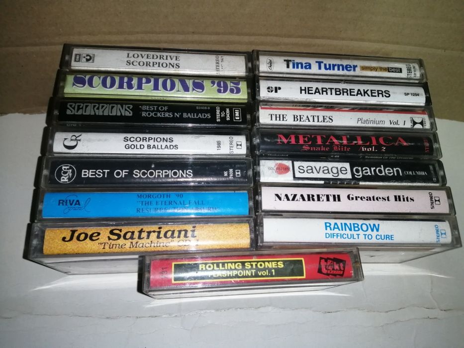 Касети с Рок и метъл изпълнители