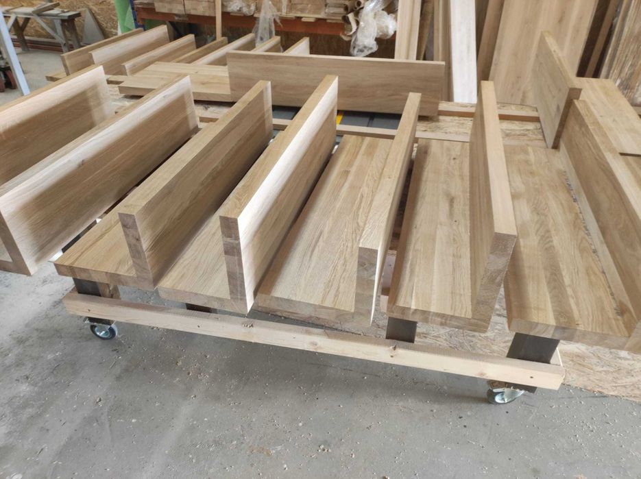 Trepte, contratrepte scară interioară lemn masiv