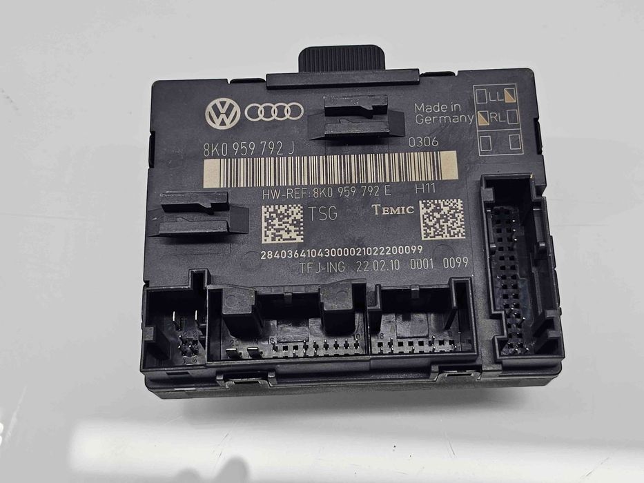 Modul confort AUDI A5 (8T3) [Fabr 2007-2015] 8K0959792J