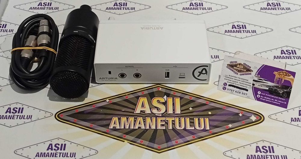 Arturia MiniFuse 1+Microfon Audio-Technica AT2020