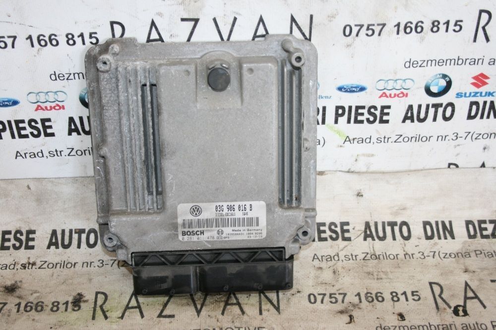 Calculator Motor/ECU Vw Golf 5 2.0 tdi 140 Cai Cod Motor BKD