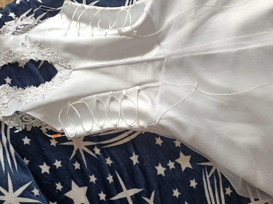 Rochie de mireasă+ blazer scurt