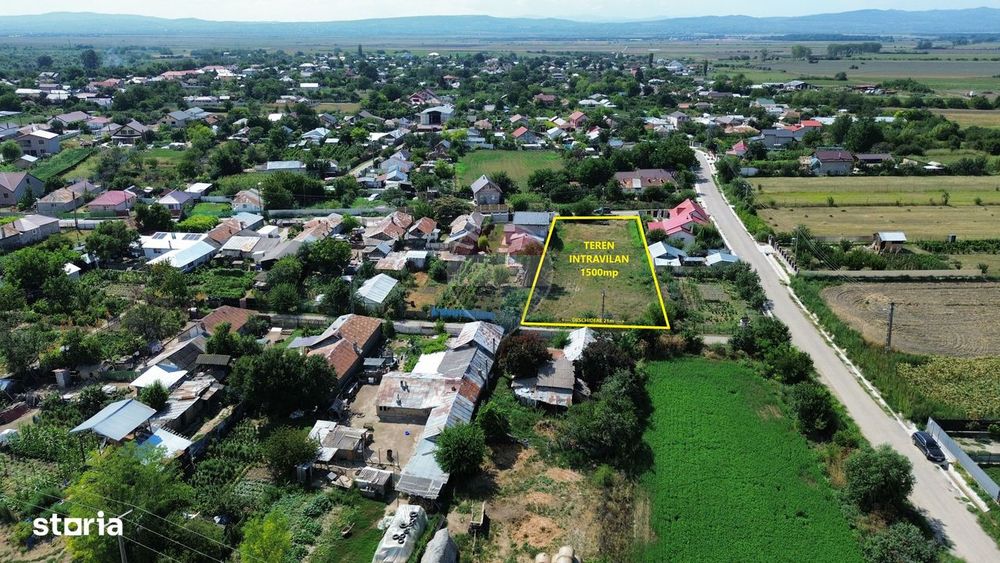 Teren 1,500mp Slobozia Ciorasti / Strada Trandafirilor