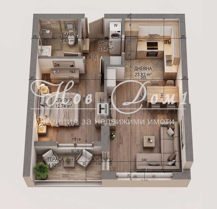 Продава се Двустаен апартамент в Варна, Владислав Варненчик - 66 кв.м за 1561 €/кв.м - Снимка #9