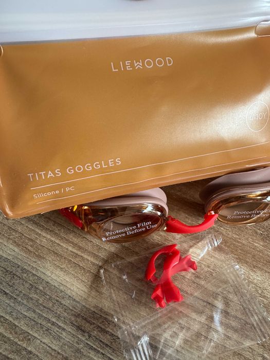 Нови детски очила за плуване Liewood Titas Tuscany Rose