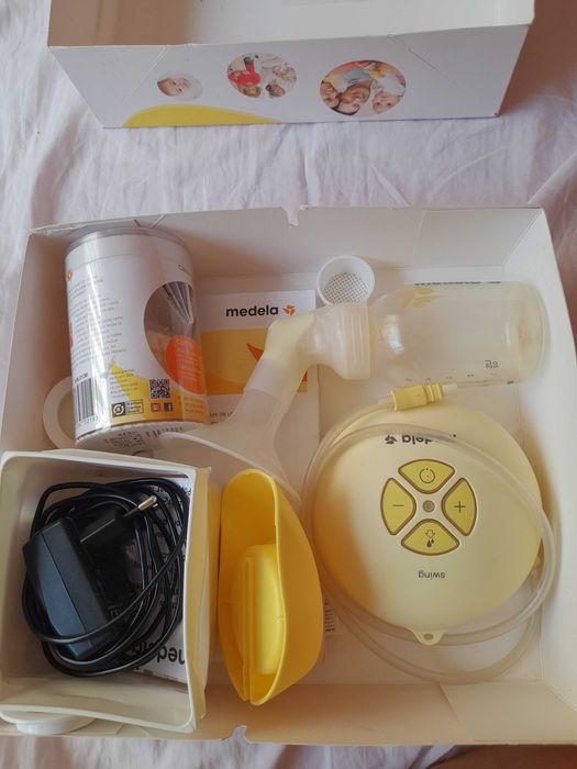 Двуфазна помпа за кърма Medela и подарък стерилизатор за микровълнова
