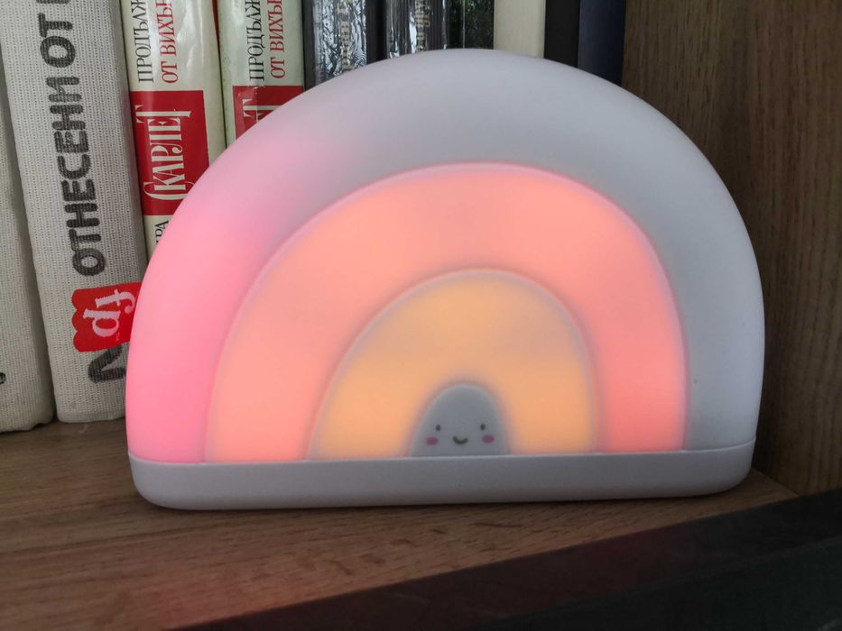 Бебешка музикална лампа Fisher price Soothe and Glow Дъга