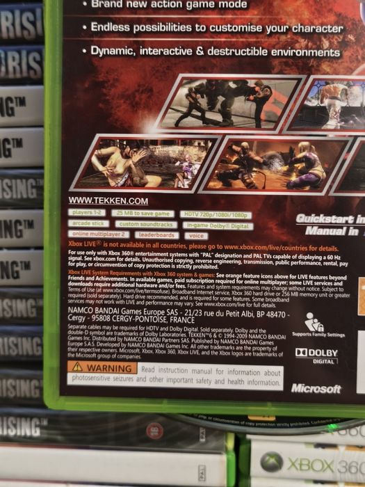 Joc/jocuri Tekken 6 Xbox360/Xbox One