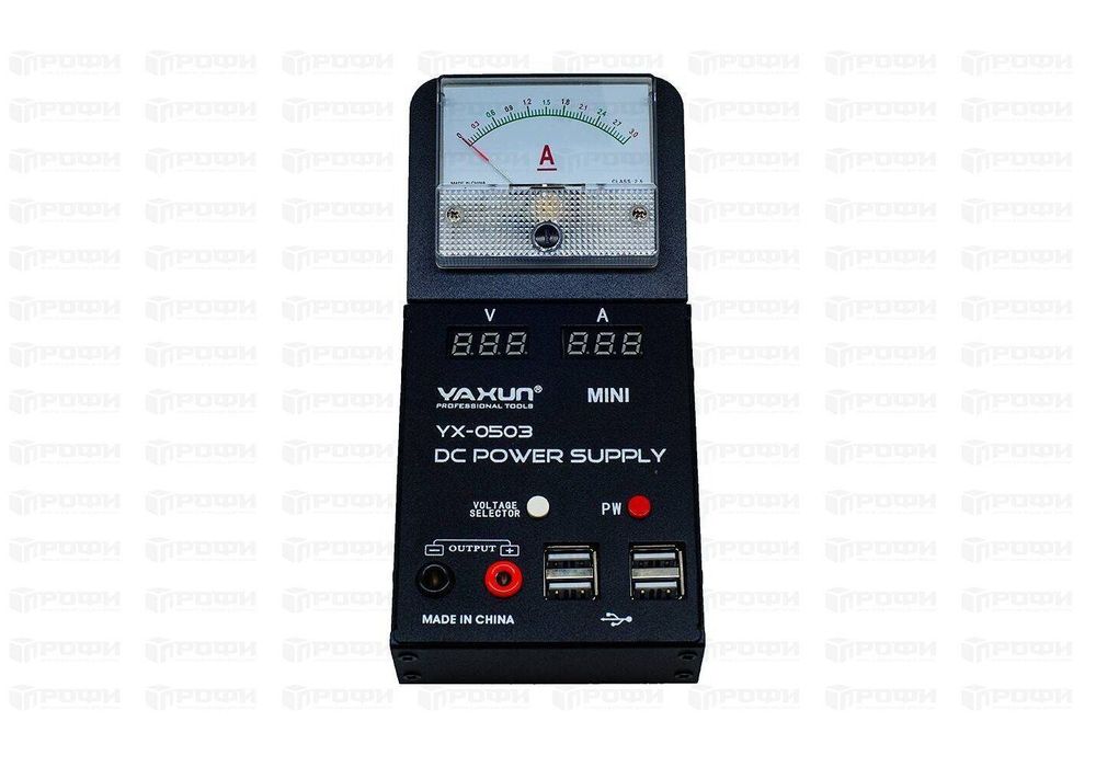 Блок питания YA XUN YX-0503 (0-5V/3A) стрелочный