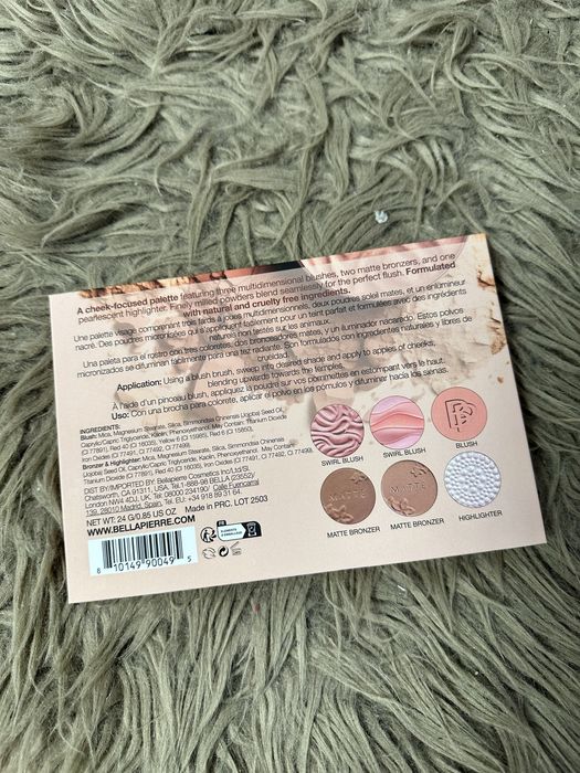 Bellapierre Cosmetics Get Cheeky Palette (blush, bronzer, highlighter)