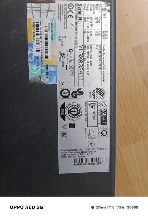 PC i7 Fujitsu Siemens