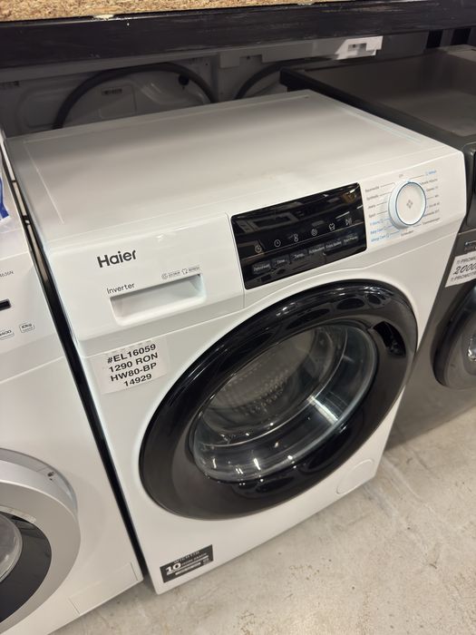 Mașină de spălat rufe slim 8kg Haier HW80-BP14929, factura si garantie 12 luni