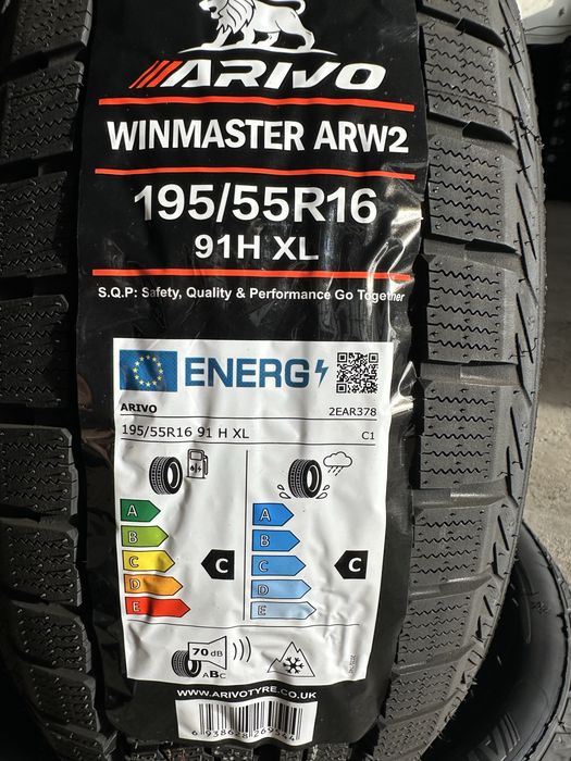 Нови зимни гуми ARIVO WINMASTER ARW2 195/55R16 91H XL БОРД 1955516