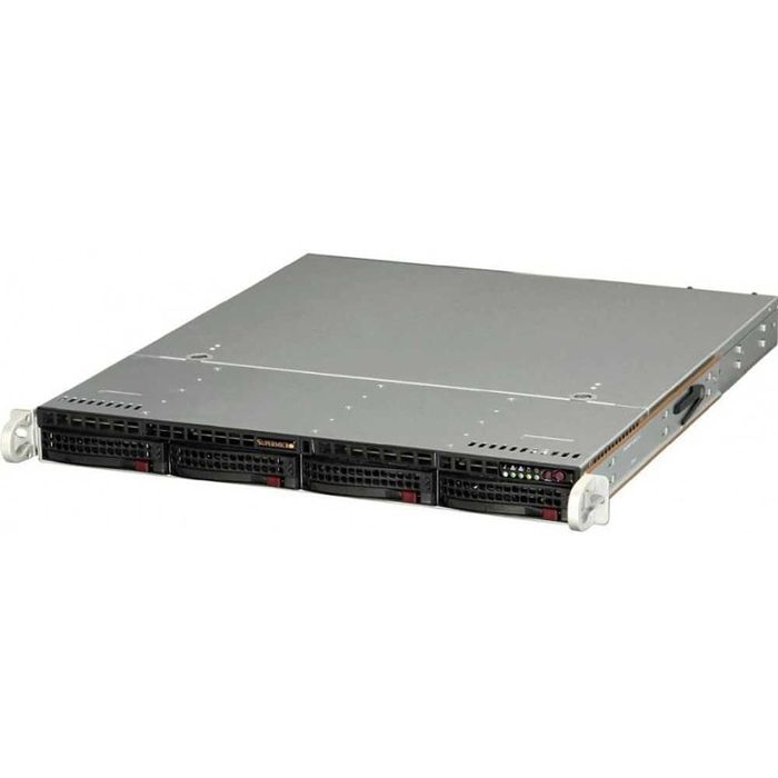 Сервер Supermicro 1U, Xeon Bronze 3104, 1700 МГц