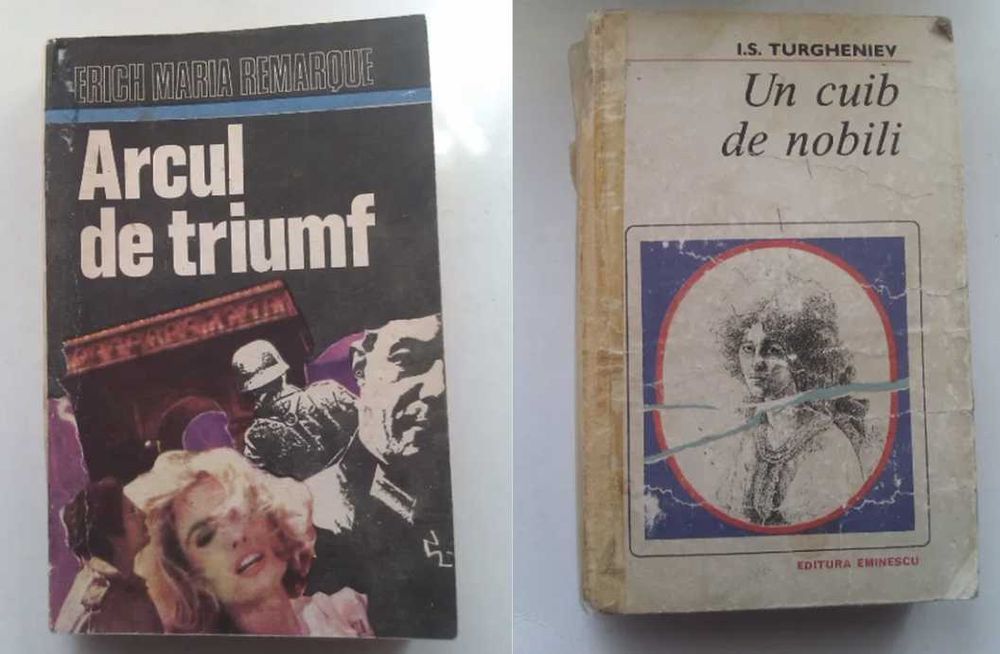 Erich Maria -Arcul de Triumf, Turgheniev -cuib de nobili -prima iubire