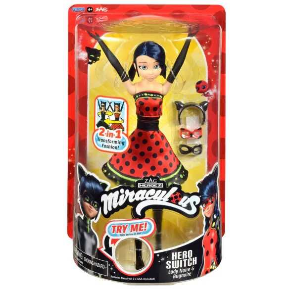MIRACULOUS Калинката и Котарака Гигантска Айфелова кула, Авромобил и чисто нова кукла!