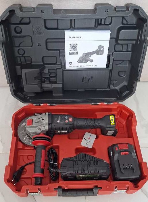 Акумулаторен ъглошлайф Parkside Performance PWSAP 20 Li G7 и F6 - нови, с гаранция