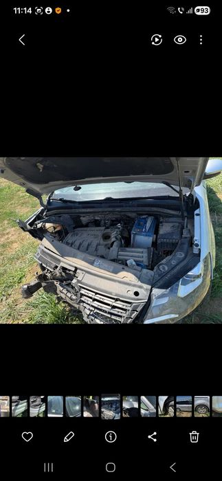 Vw sharan avariat