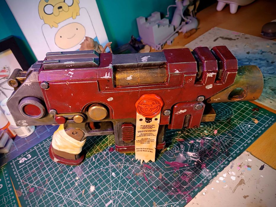 Warhammer 40K Cosplay Косплей комплект пистолети Bolt gun