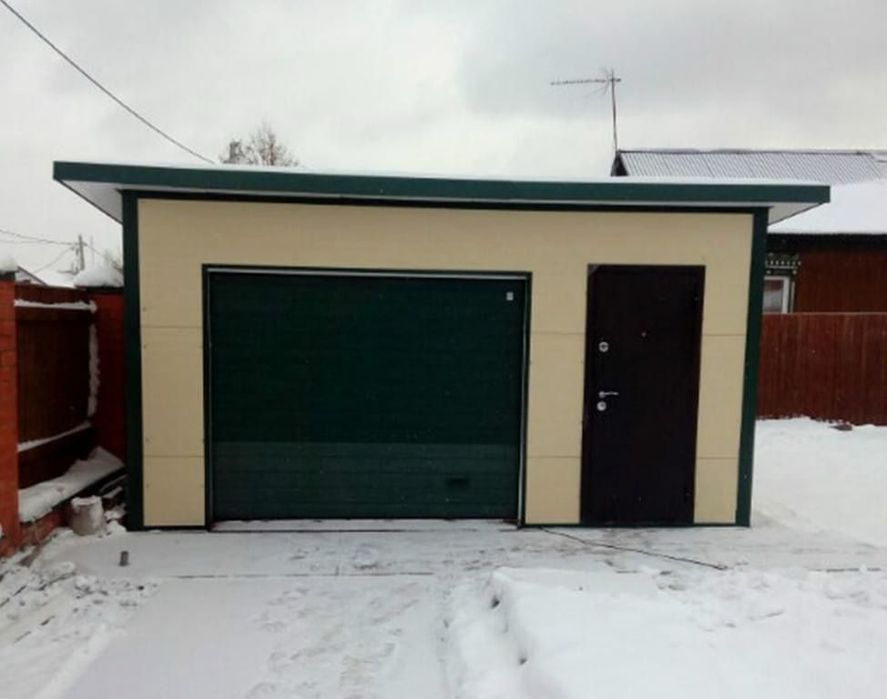 Vând garaje auto din panouri sandwich