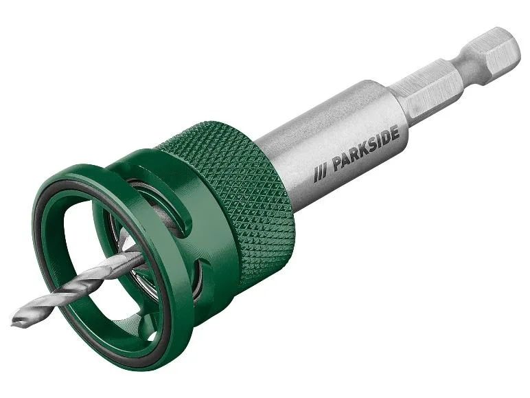 pre-găurire decufundare în pregătirea șuruburilor înecate Parkside