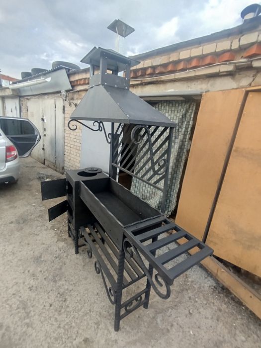 Продам мангал с печкой