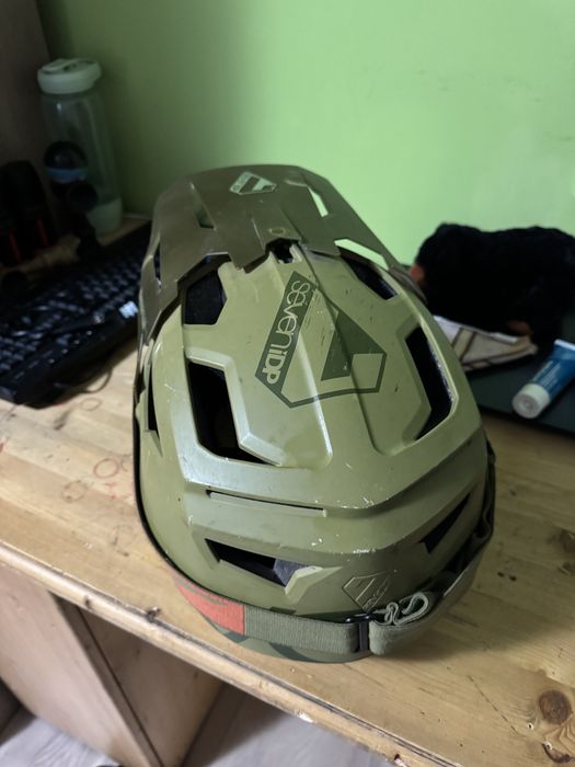 Vand casca full face 7IDP 23 ABS verde L