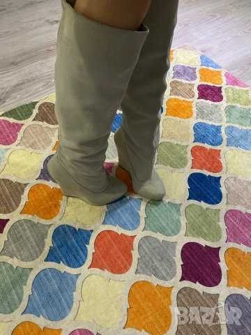 Ботуши естествен велур