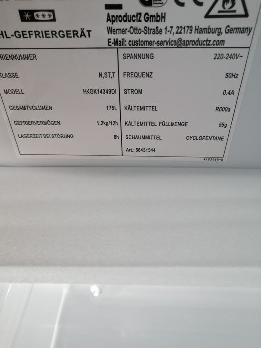 Combina frigorifica, HANSEATIC