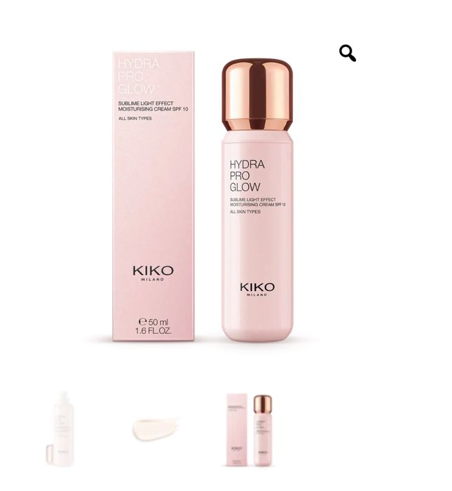 Крем Kiko Milano Hydra pro grow