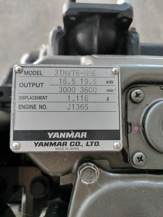 Motor YANMAR 19,5KW