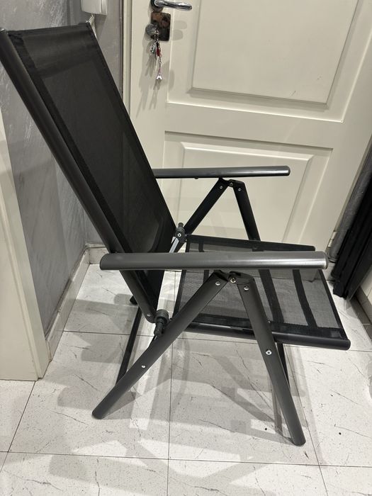 Градински сгъваем стол нов