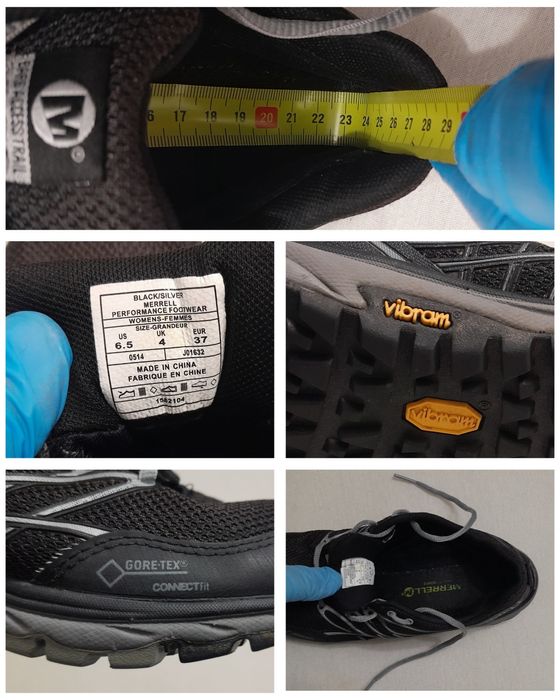 Semighete MERRELL Gore-Tex, Vibram, barefoot trekking alergare, sport