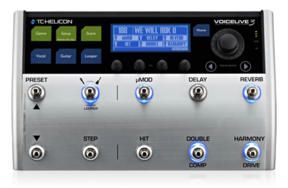 Вокальный/Гитарный процессор TC Helicon VoiceLive 3