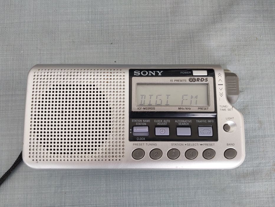 Radio Sony ICF-M33RDS