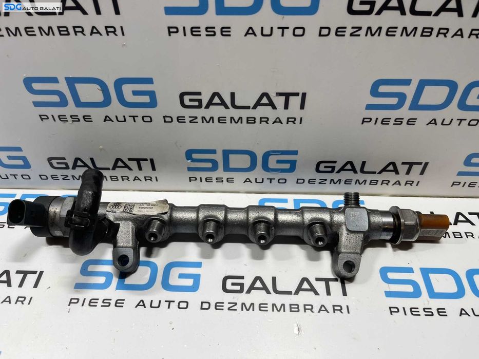 Rampa Presiune Injectoare cu Senzor Senzori Regulatori Volkswagen Caddy 2.0 TDI CLCA CFHC CFHF CFHE CFJA CLCB 2011 - 2020 Cod 03L130089P 057130764H 0281002859 03L906054 [D0540]